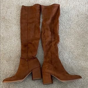Steve Madden Suede Over-The-Knee Boot "Jacey"